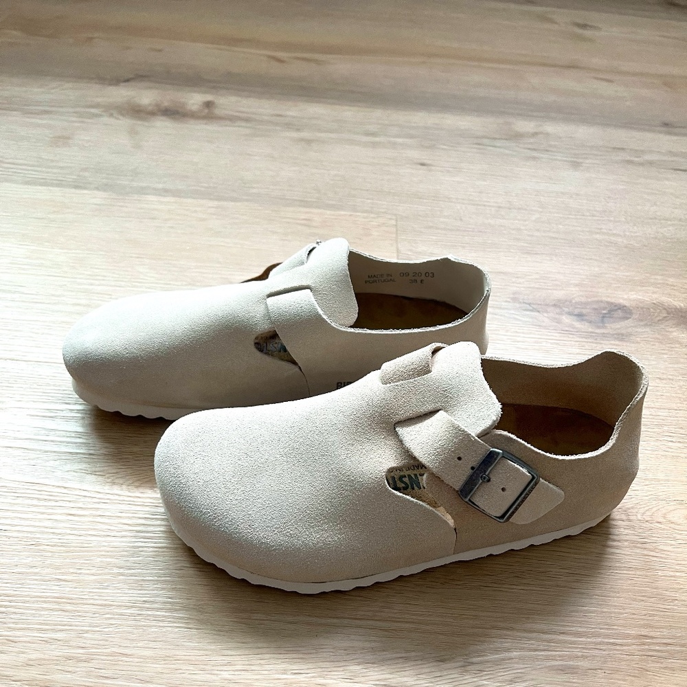 Birkenstock- London- Suede Leather | Size: 38